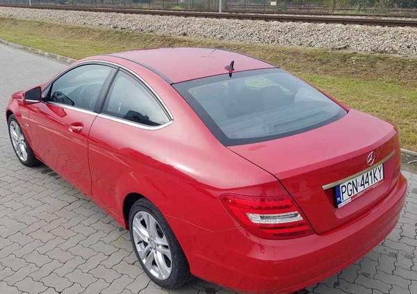 Mercedes-Benz Klasa C cena 46600 przebieg: 166000, rok produkcji 2012 z Trzemeszno małe 781